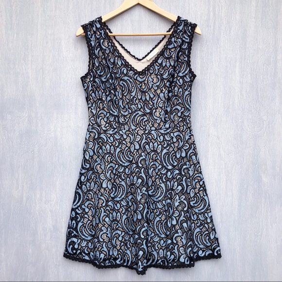 Altar'd State Dresses & Skirts - Altar’d State lace dress sleeveless blue M